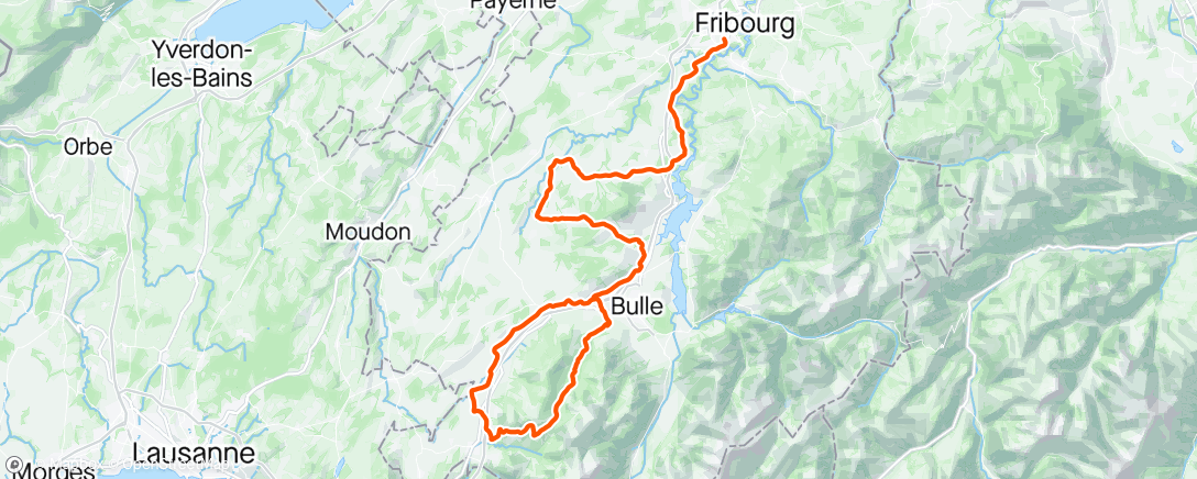 Map of the activity, Tourner au Rathvel et retour