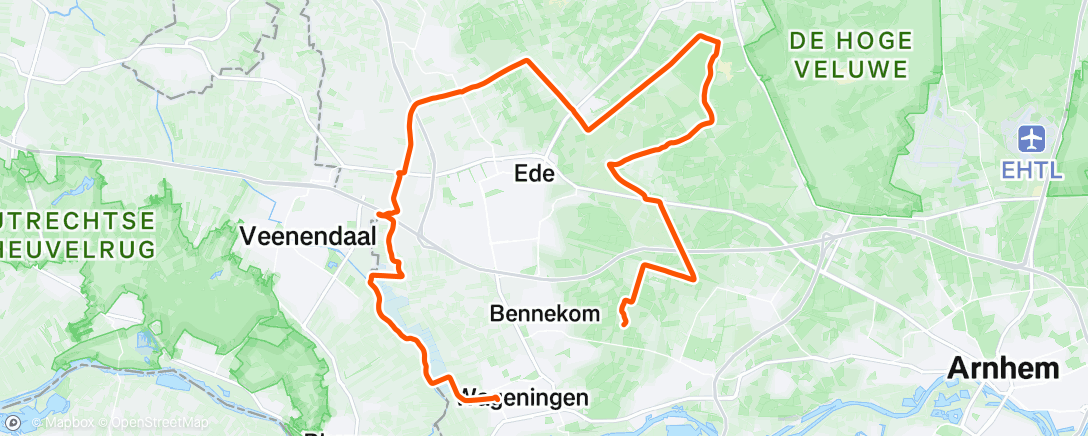 Map of the activity, Still moving :) spin the legs before Giro #31weeks