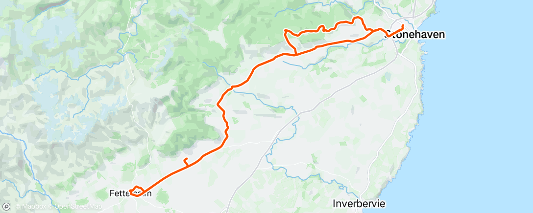 Map of the activity, Morning Ride