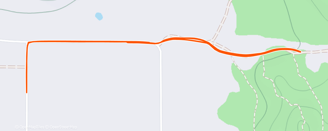 Mapa de la actividad (Morning Run)