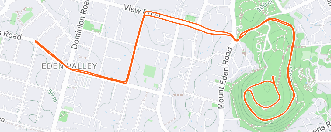 Карта физической активности (Morning Run)