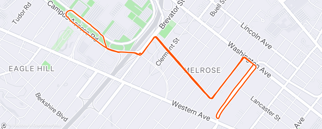 Map of the activity, On the first day of runmas