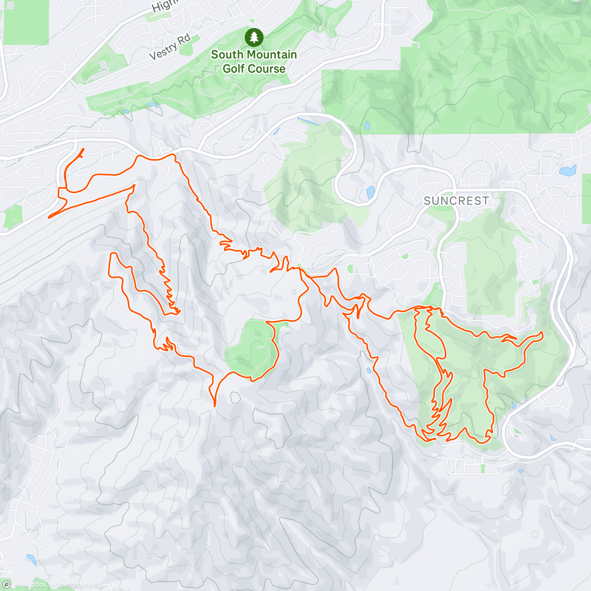 Map of the activity, Trying to wake up the legs. And everything else for that matter