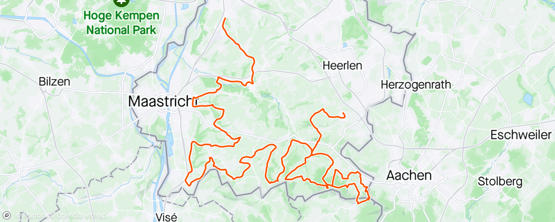 Map of the activity, Amstel Gold Race - 0-124