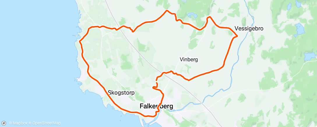 Map of the activity, Morning Gravel Ride