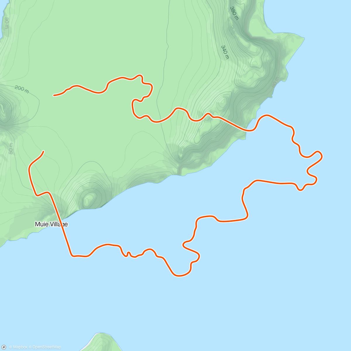 Mapa da atividade, Zwift - Pacer Group Ride: Tick Tock in Watopia with Coco