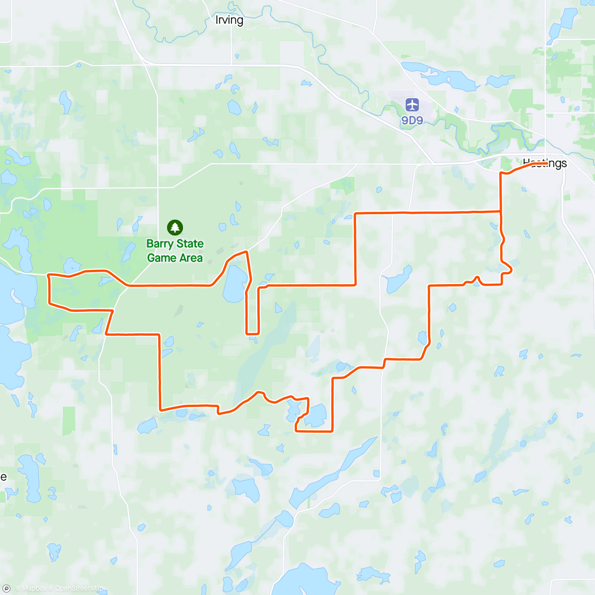 Map of the activity, Uncle Ben FTW!!

26 mile solo finish 🤘