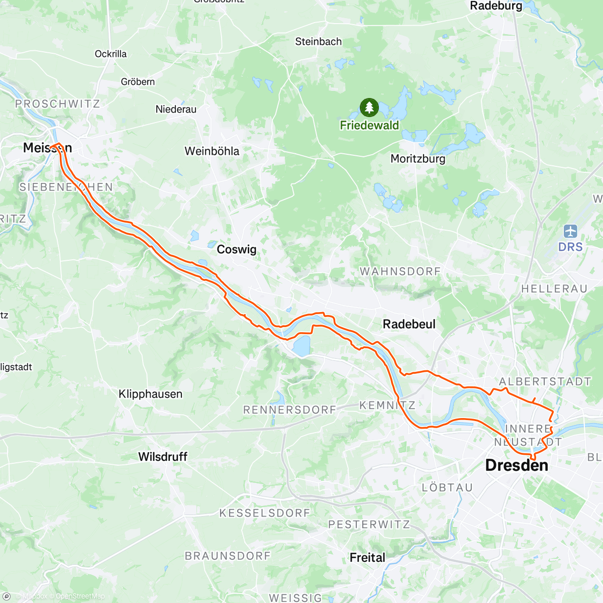 Map of the activity, Für die Seele