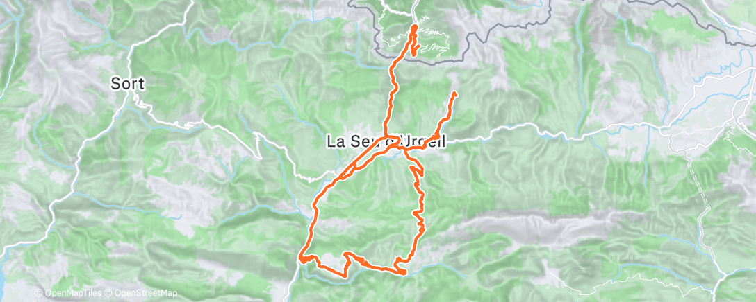 Map of the activity, Morning Ride