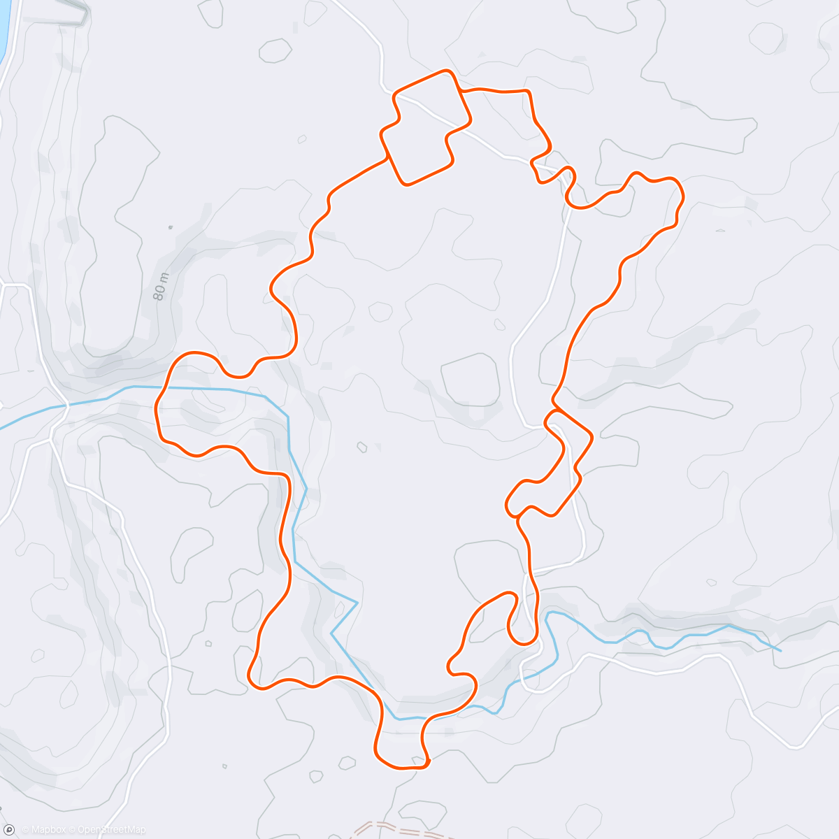 Mapa de la actividad (Zwift - Potpourri in Makuri Islands)