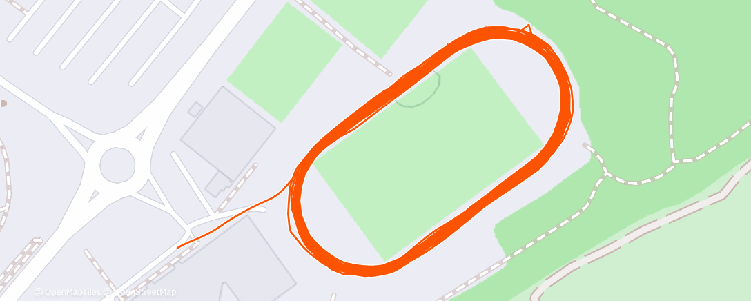 Карта физической активности (Afternoon Run)