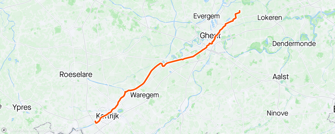 活动地图，Khanaal naar Wevelgem 😏