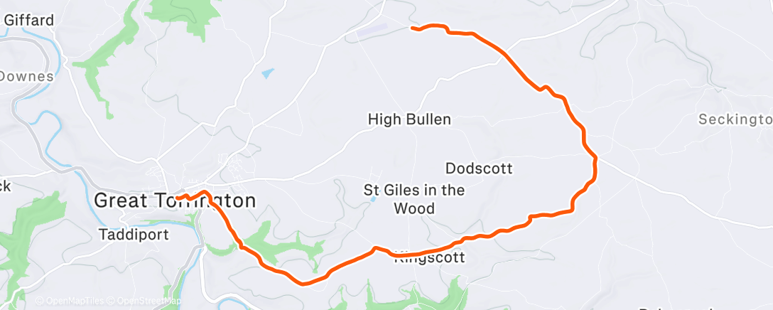 Map of the activity, Shopping. A proper winter wind today 😬😬