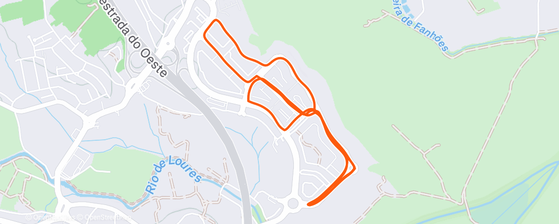 Map of the activity, Não há tempo para mais 🤷‍♂️