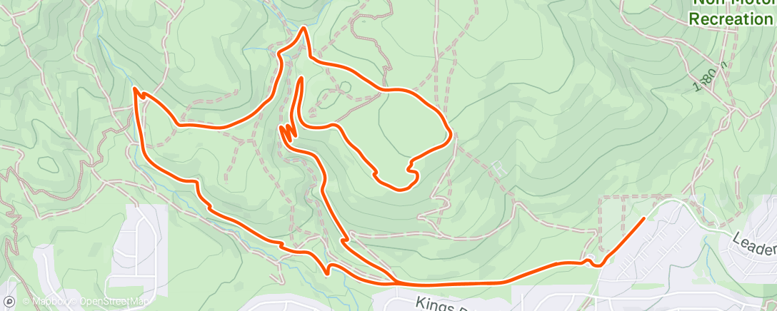 Map of the activity, Trail Creatures 🦕