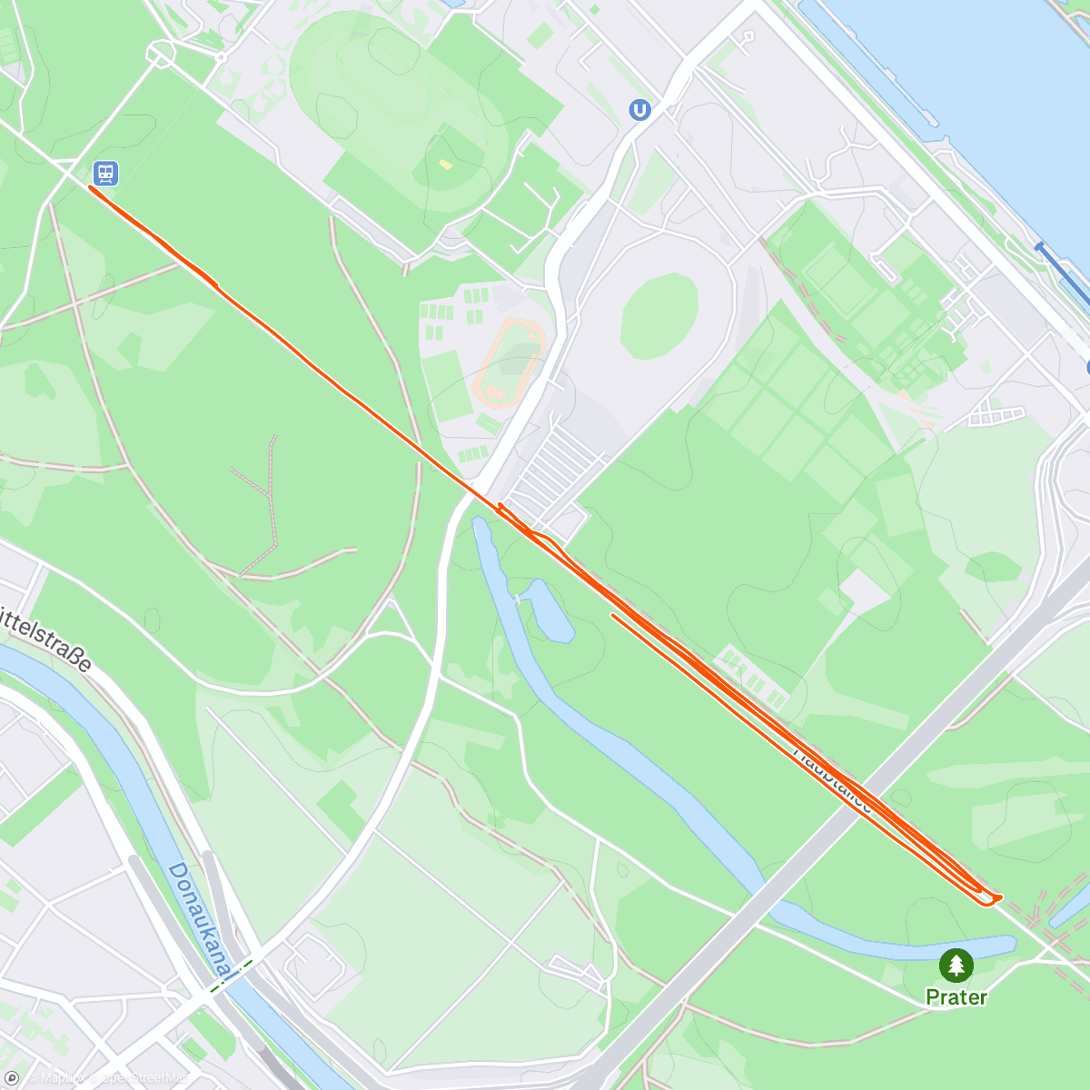 Map of the activity, Sie+Er Lauf