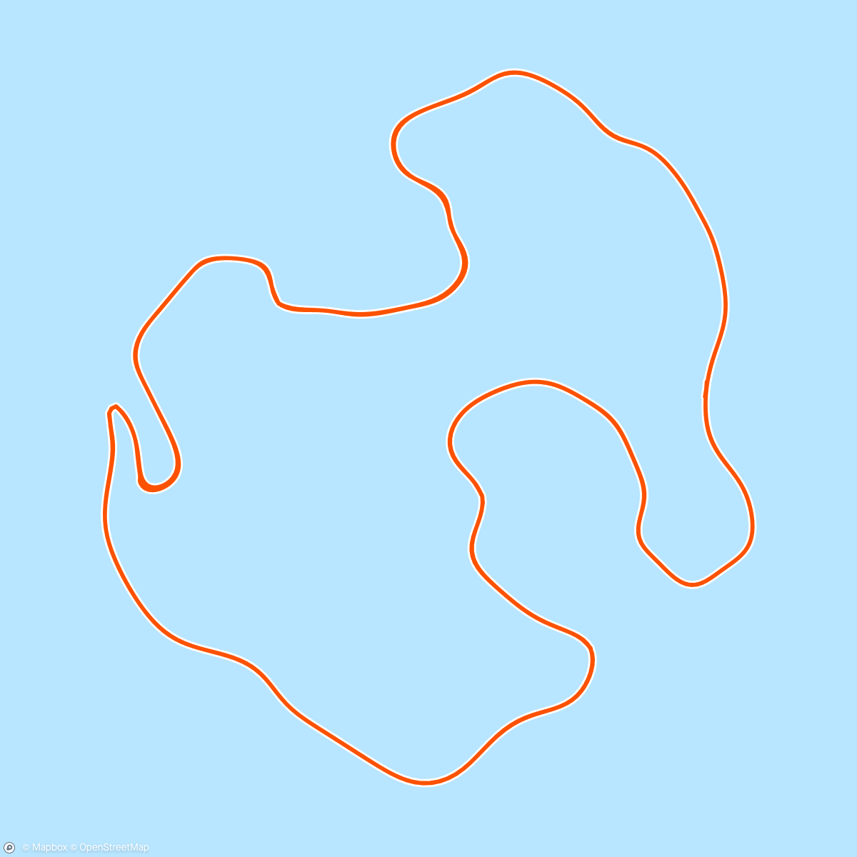 Map of the activity, Zwift - Pacer Group Ride: Volcano Circuit in Watopia with Miguel