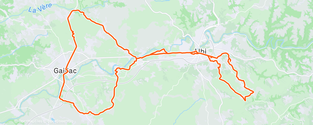 Map of the activity, CRA G1 x4