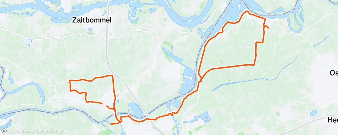 Map of the activity, Ochtendrit