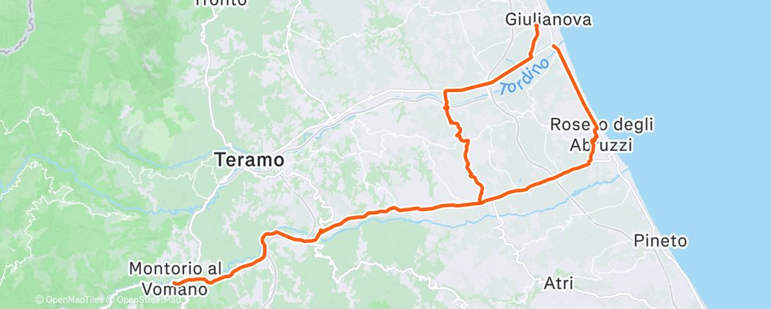 Map of the activity, Una notizia appresa prima di uscire in bici… R.I.P. Graziano… un amicone con una passione in comune: la bici 🚲 🖤