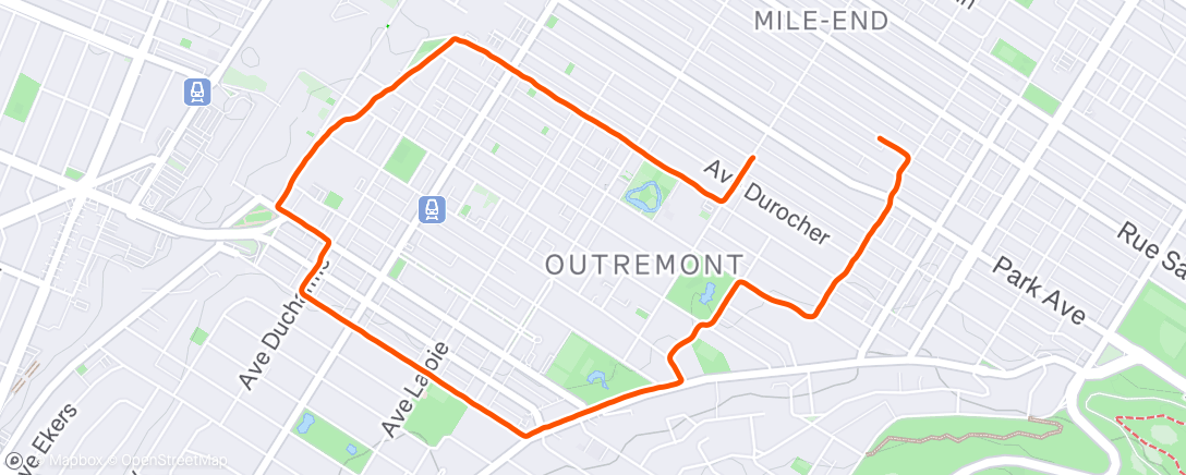 Map of the activity, Easy recovery 😷