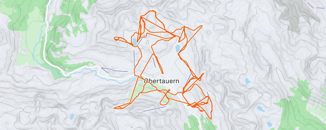 Map of the activity, Obertauern ☀️