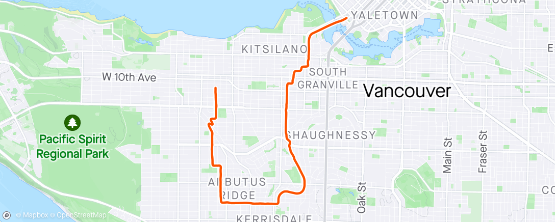 Map of the activity, Ride 2024-04-12 eBike Connect