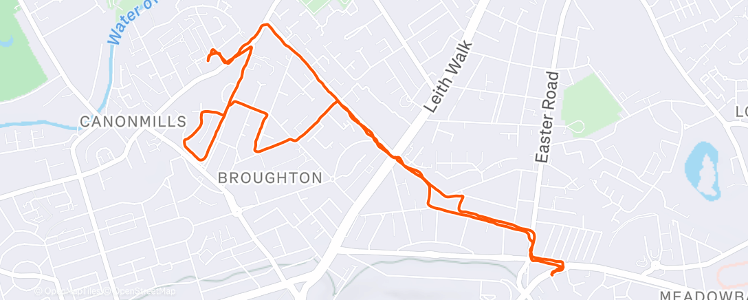 Map of the activity, 🚶‍♂️