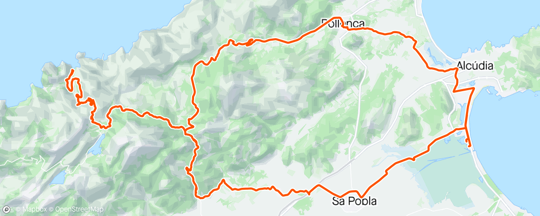 Map of the activity, Sa LaCobra, again