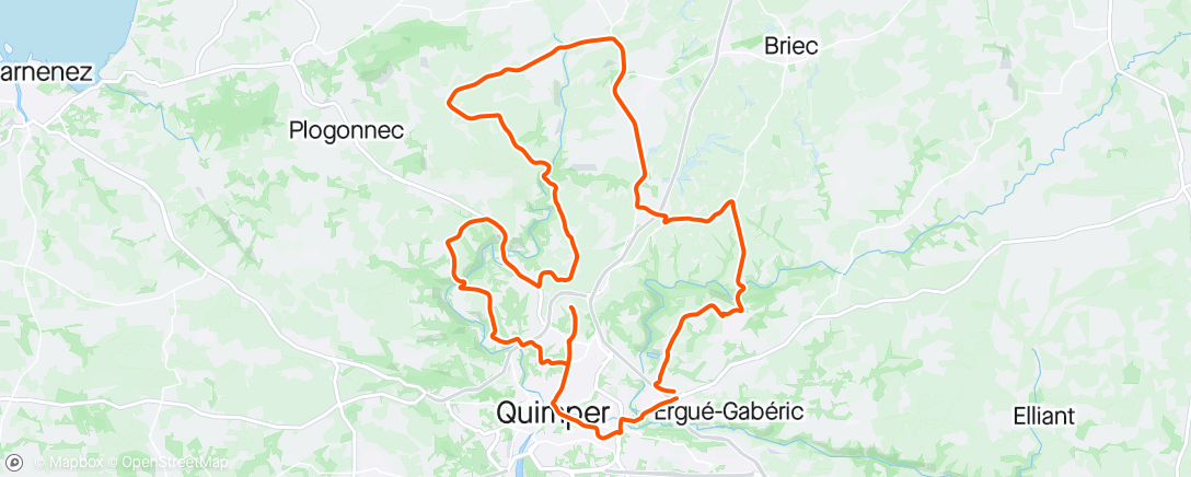 Map of the activity, Pre Finistere🇫🇷