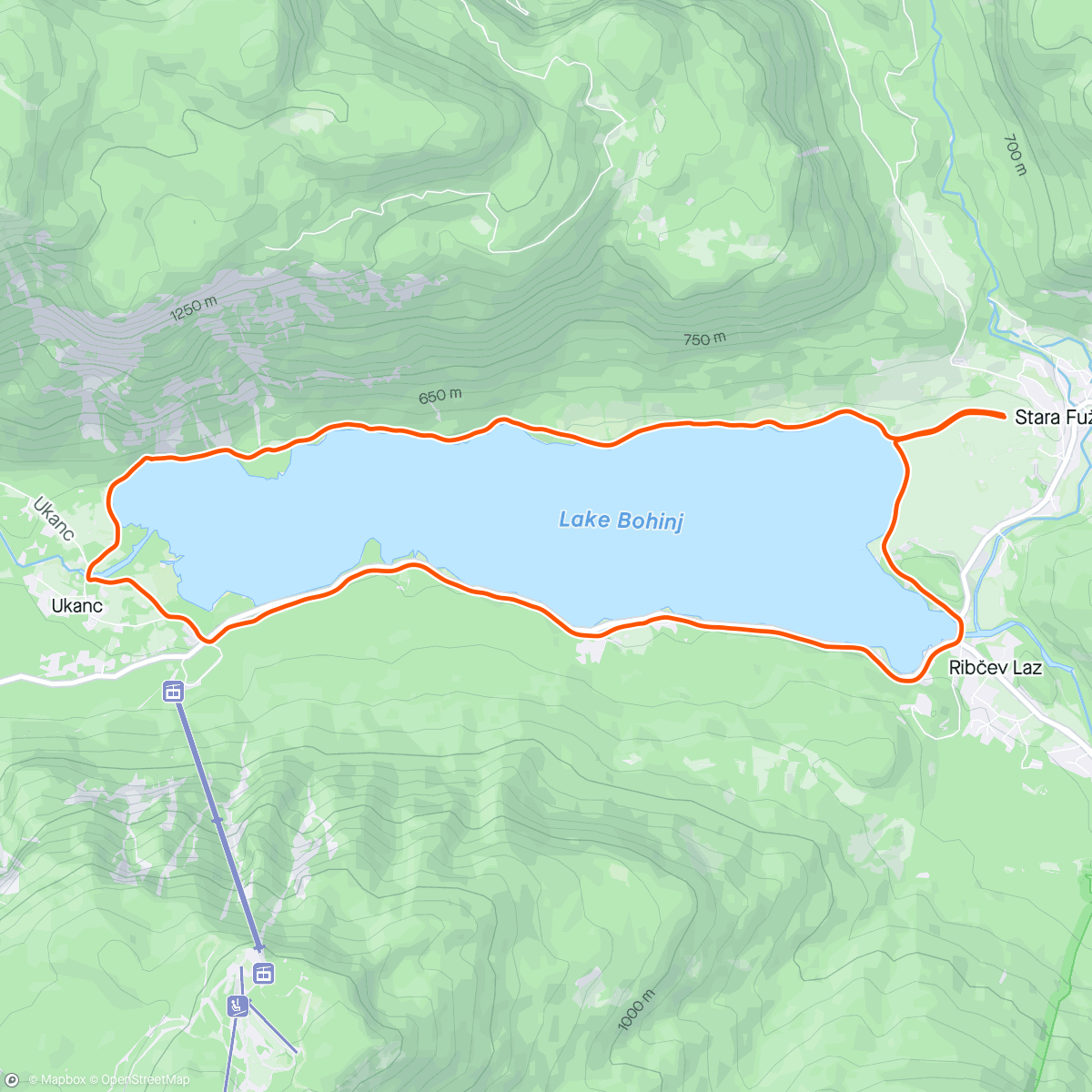 Mappa dell'attività Bohinj, a piece of heaven