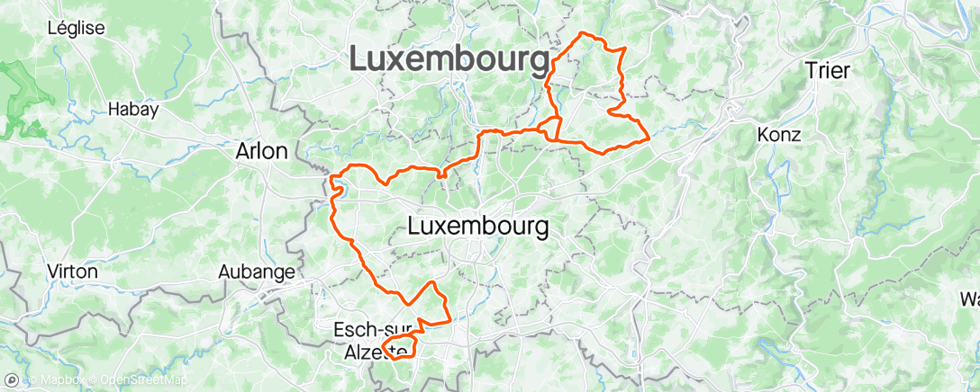 活动地图，Tour de Luxembourg 2