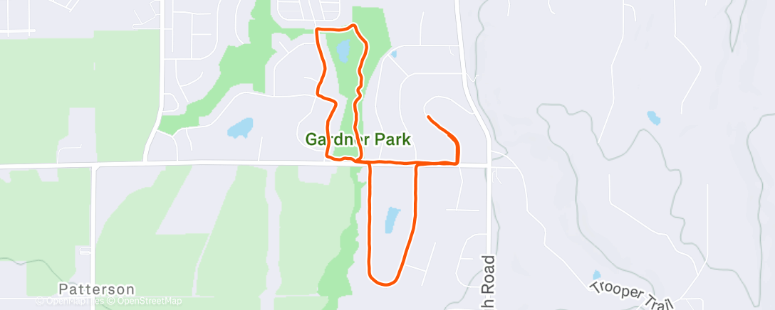 Карта физической активности (Snow has arrived!)