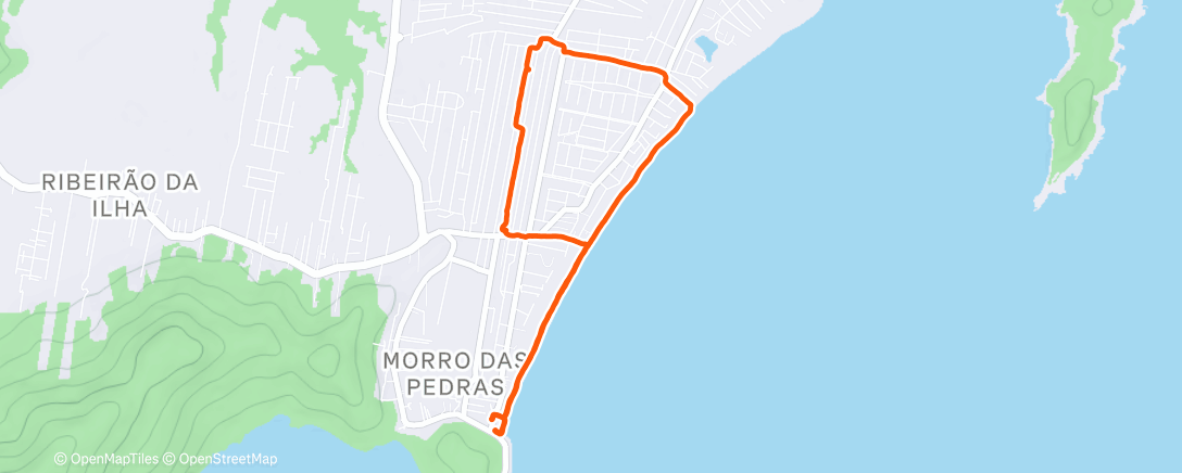 Карта физической активности (Afternoon Walk)