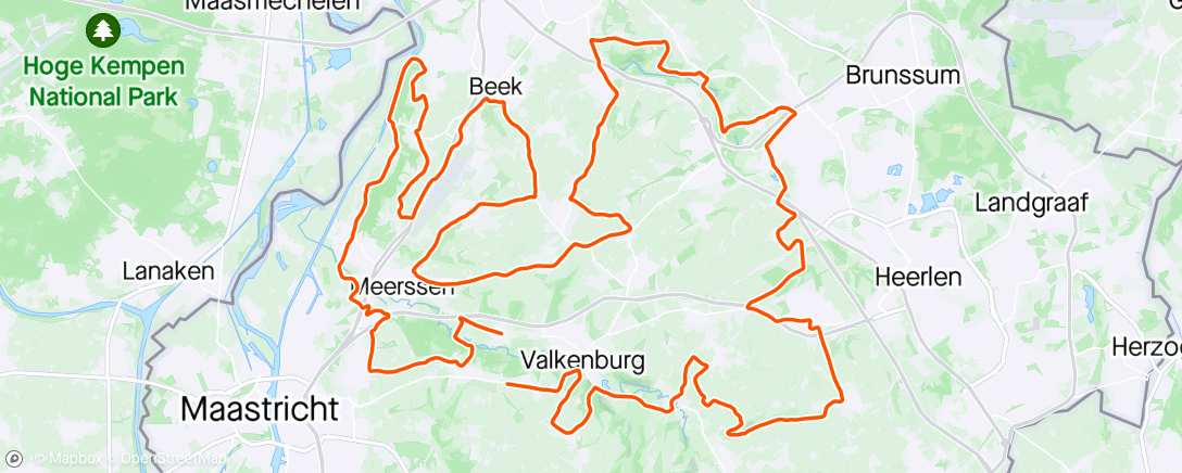 Map of the activity, Amstel Goldrace Tour 🌞