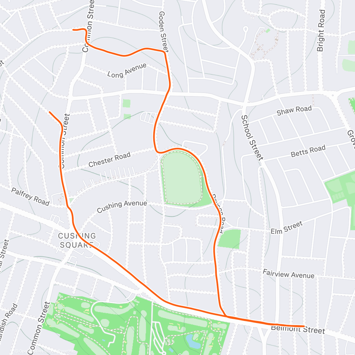 Map of the activity, Walk for DONUTSSSS 🍩🥰