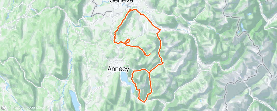 Map of the activity, Critérium Dauphiné 8