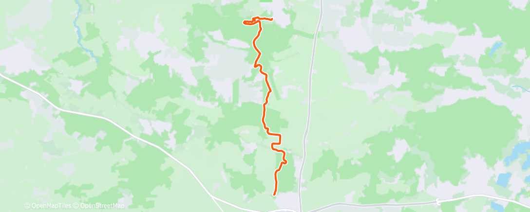 Map of the activity, Skara - Lundsbrunn