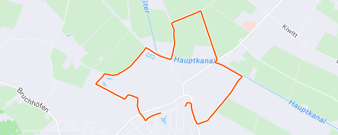 Map of the activity, Bruchhausen-Vilsen