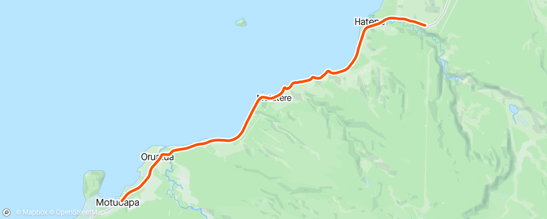 Mapa da atividade, FulGaz - Lake Taupo Cycle Challenge - Section Four