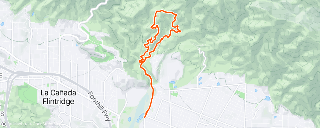 Map of the activity, don’t ride with headphones