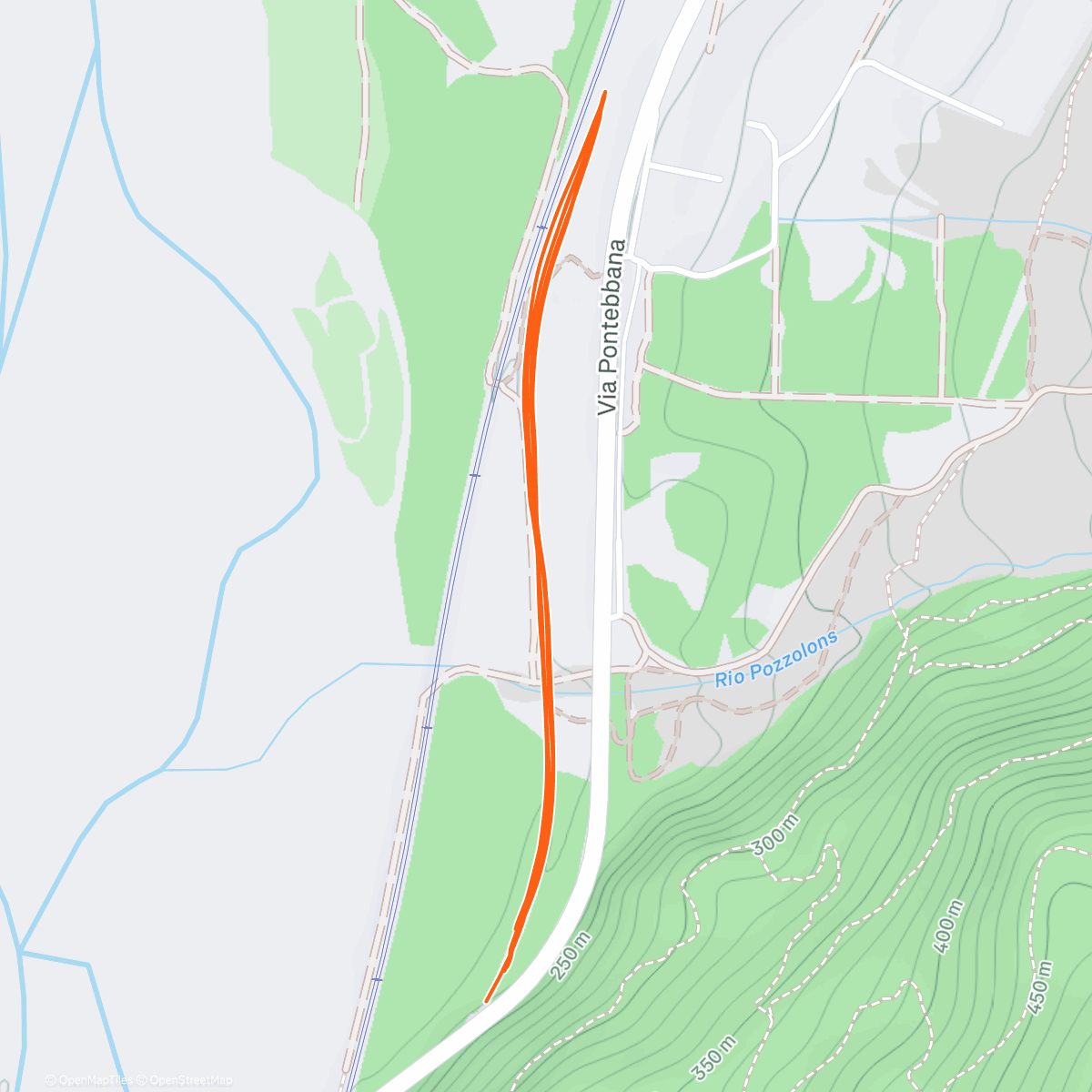 Карта физической активности (12*400 avg 1'06" (2'45") rec 100m avg 48"(🐢))