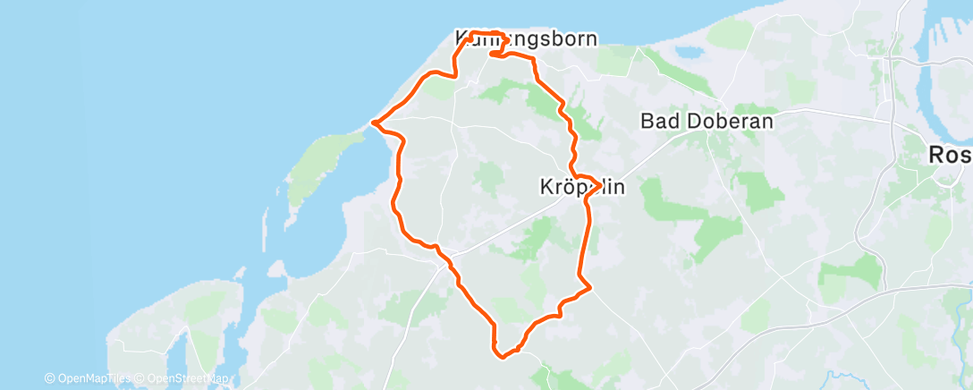 Карта физической активности (Lunch Ride)