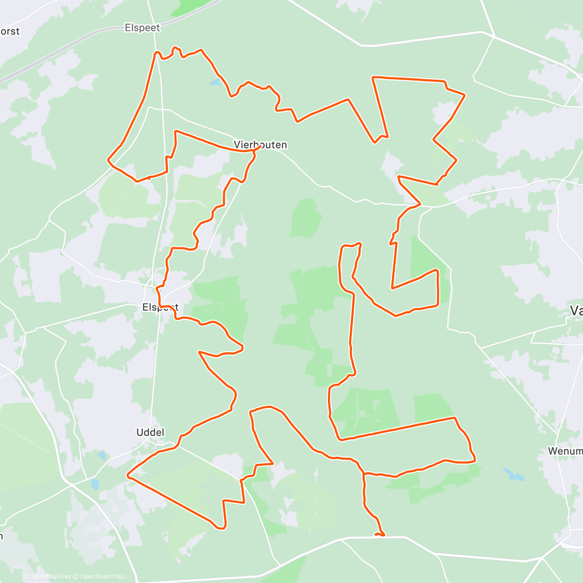 Map of the activity, Kroondomeinen 👑