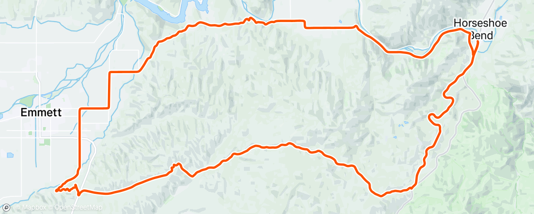 Map of the activity, Dirty Little Pony