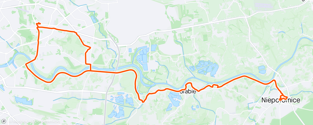 Map of the activity, Takie tam po płaskim