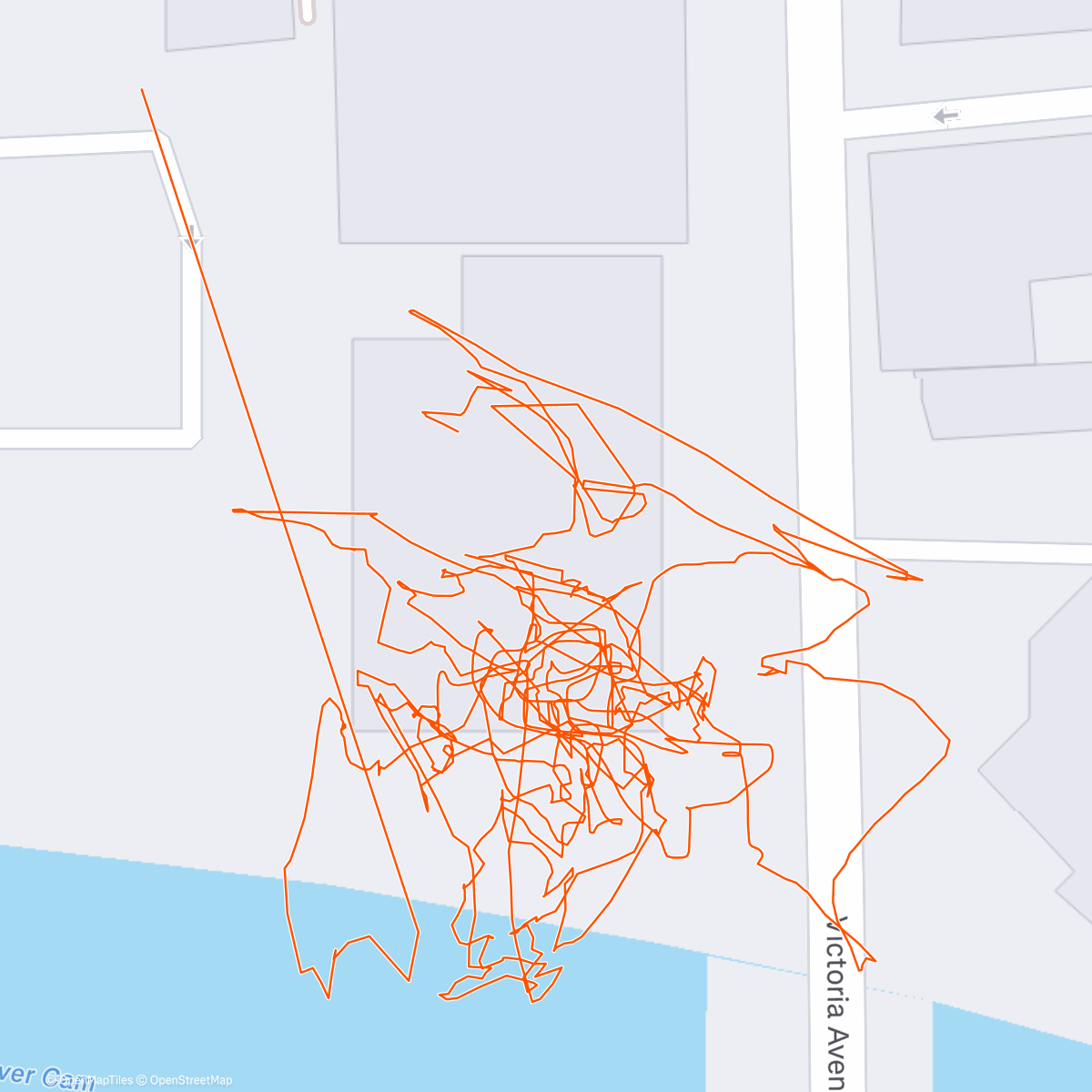 Map of the activity, YATKE: 40:28.9 / 2:01.4 / r28