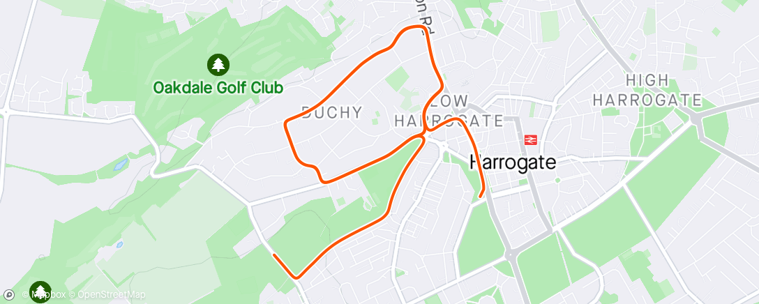 Map of the activity, Zwift - Race: Stage 1: Bag That Badge - Queen's Highway After Party (C) on Queens Highway After Party in Yorkshire