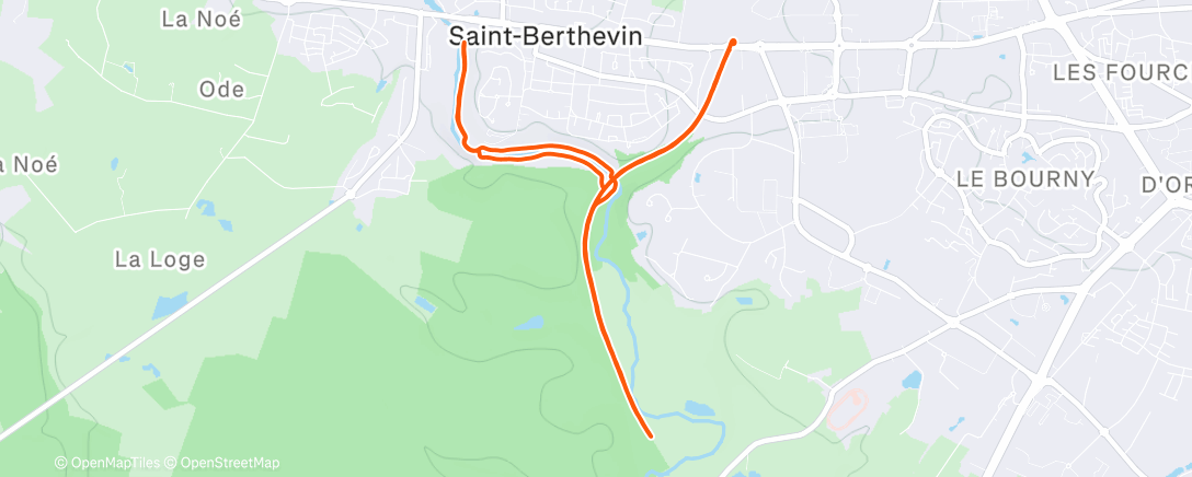 Map of the activity, F40’