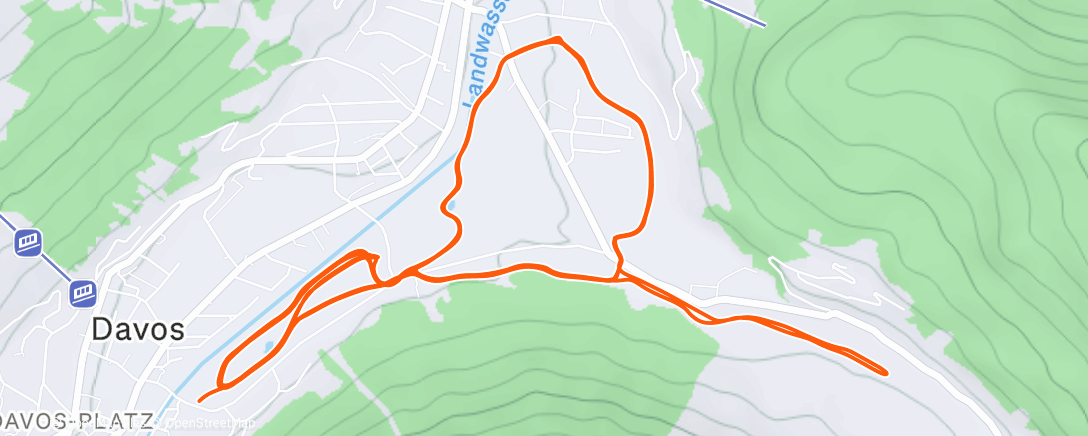 Map of the activity, Can’t walk. Can‘t run. But can skate.